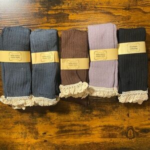 Women Cotton Knot boot Socks Knee. Pack of 5 for 20
